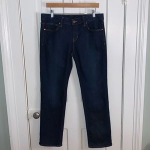 GAP REAL STRAIGHT DARK WASH JEANS